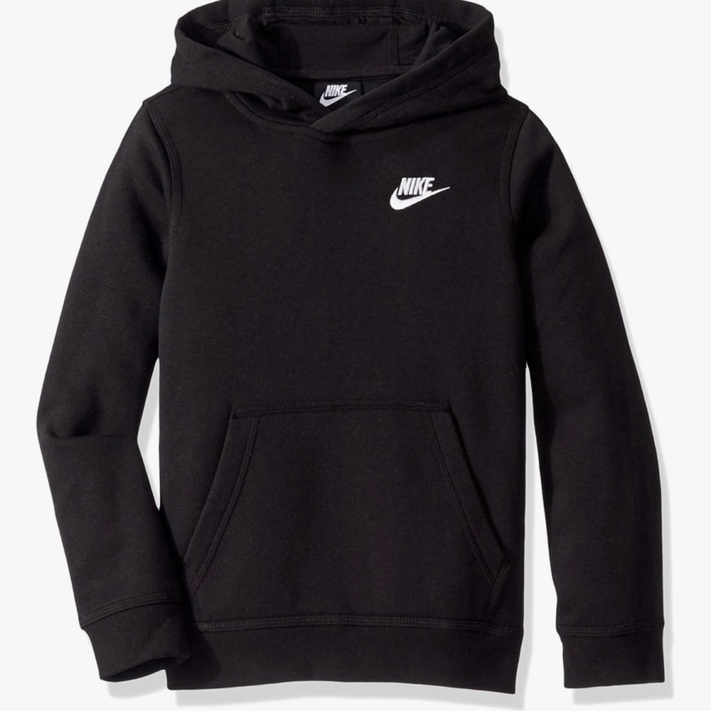 Nike Kids Black Pullover Hoodie